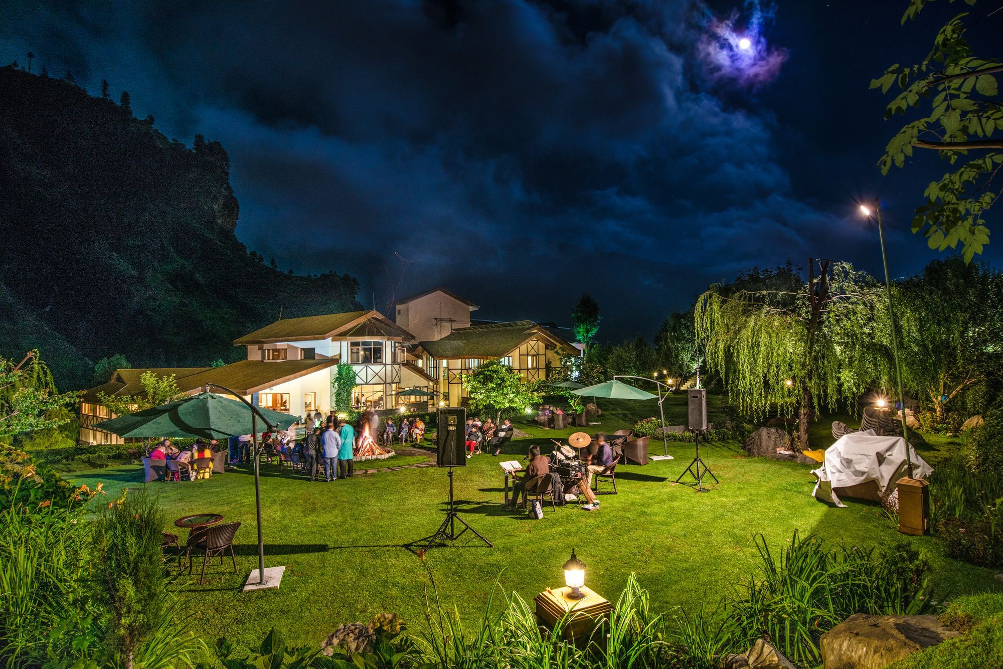 Solang Valley Resort Palchān Exteriér fotografie