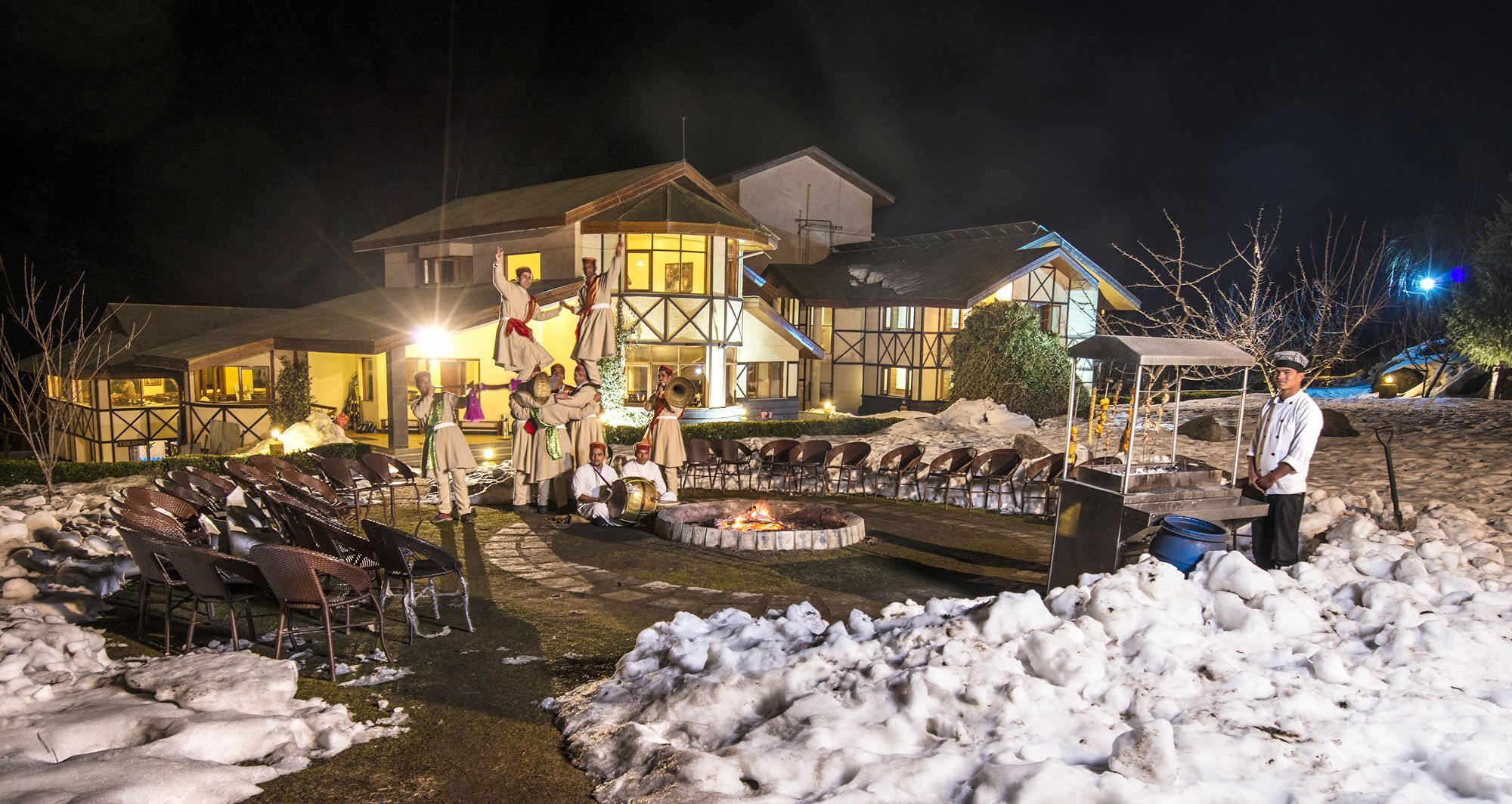 Solang Valley Resort Palchān Exteriér fotografie