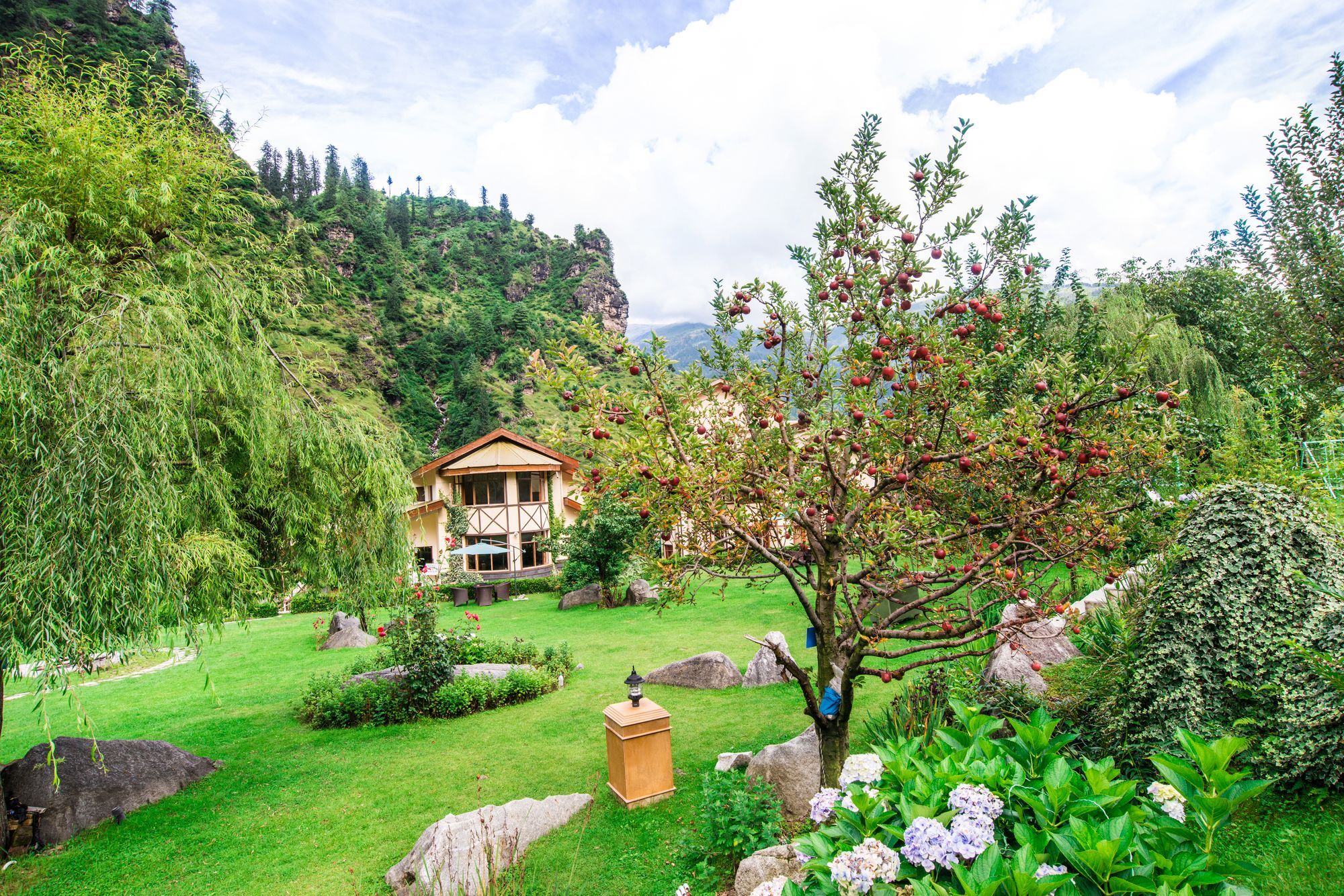 Solang Valley Resort Palchān Exteriér fotografie