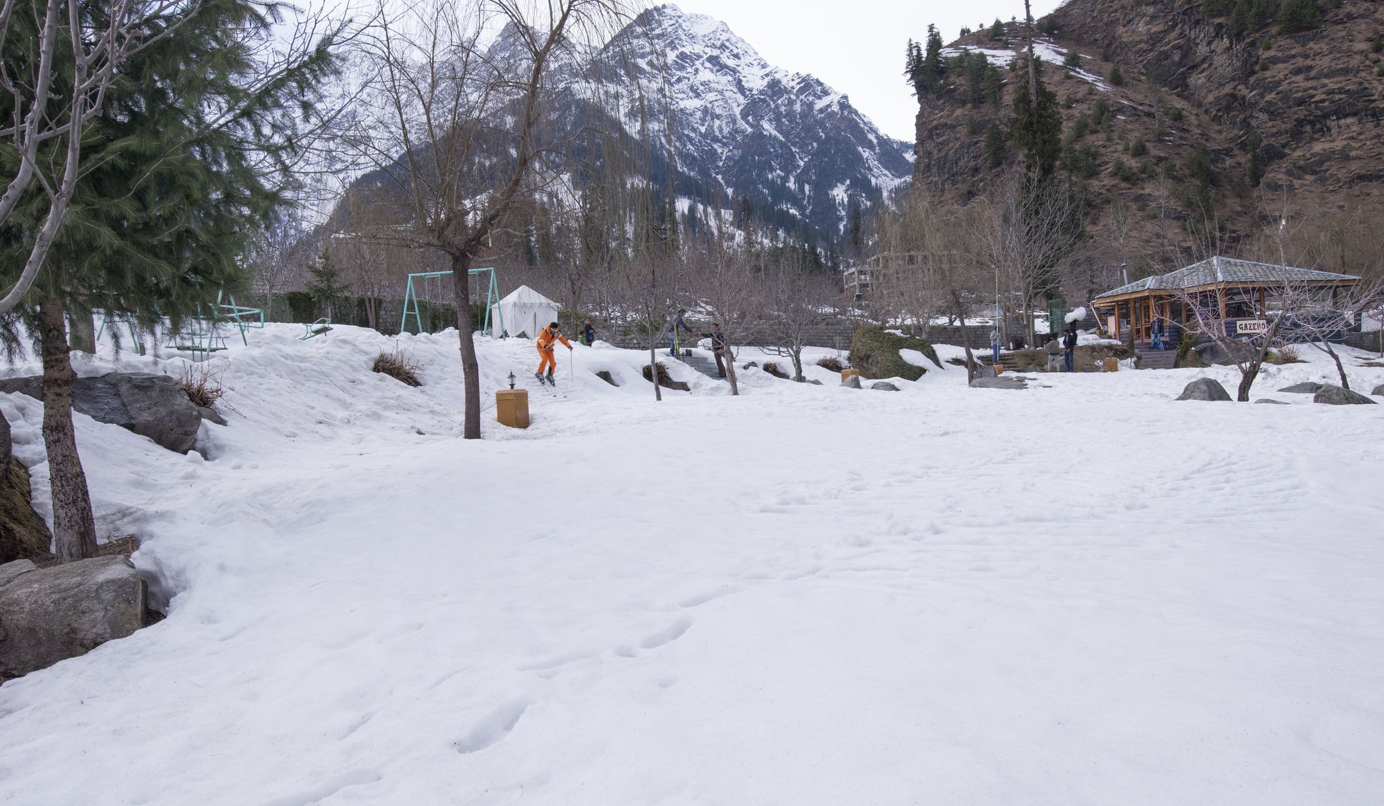 Solang Valley Resort Palchān Exteriér fotografie